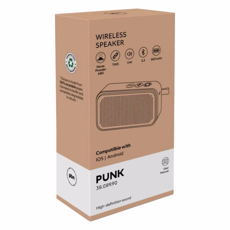 PUNK Bežični Zvučnik, 3W - Image 2