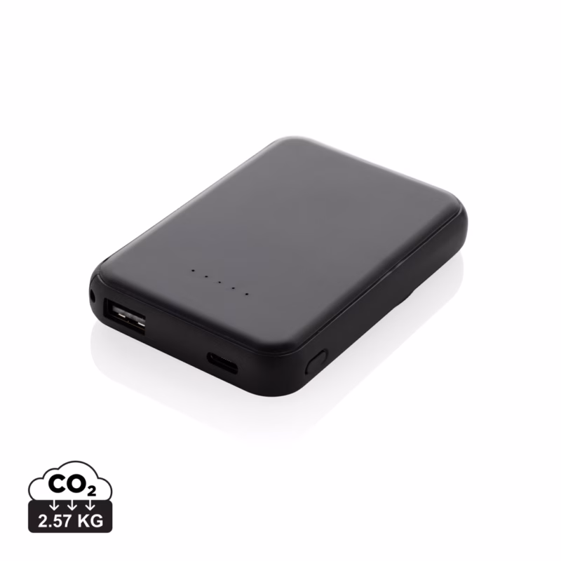 Stellar RCS powerbank od reciklirane plastike 5.000 mAh 5W magnetni
