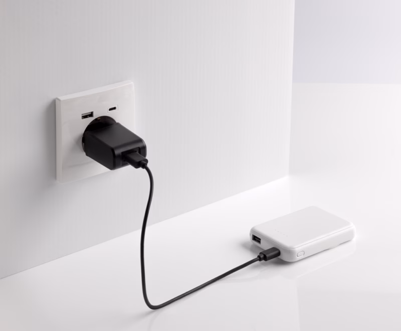 Stellar RCS powerbank od reciklirane plastike 5.000 mAh 5W magnetni - Image 6