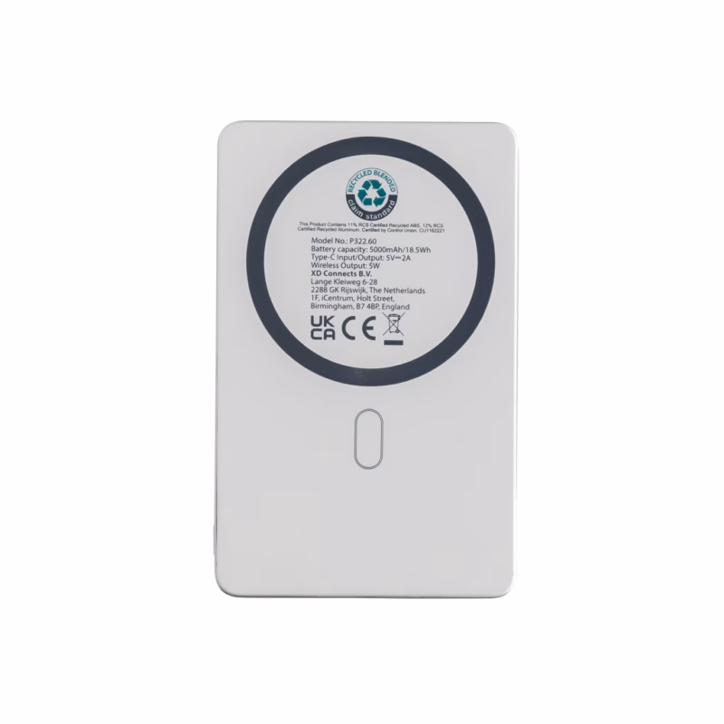 Orion RCS reciklirani aluminijum 5000 mAh 5W magnetni powerbank - Image 10