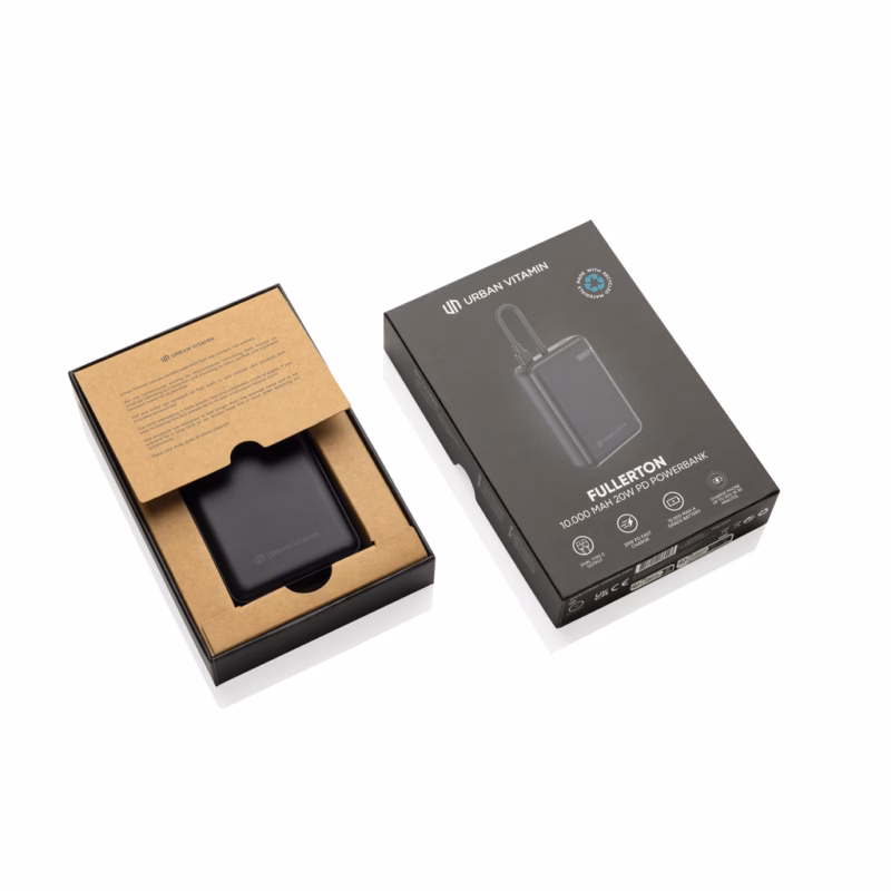 Urban Vitamin Fullerton RCS reciklirani powerbank 10.000 mAh 20W PD - Image 5