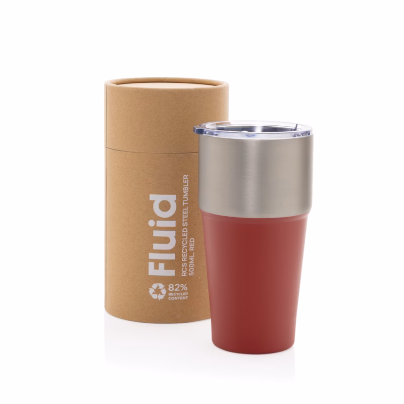 Fluid RCS sertifikovani tumbler od recikliranog čelika, 500 ml - Image 12